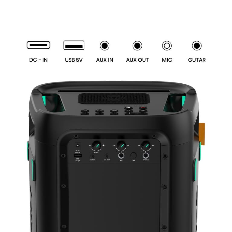 Enceinte nomade HISENSE Bluetooth Max - vue 5