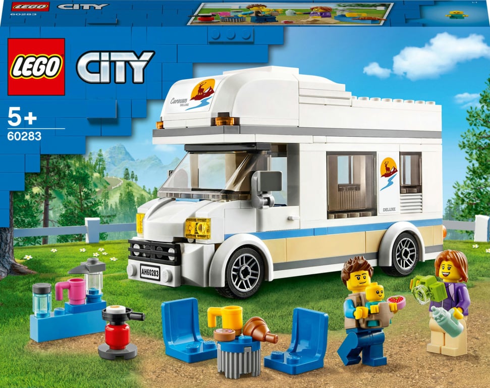 LEGO City 60283 Le camping car de vacances - vue 2