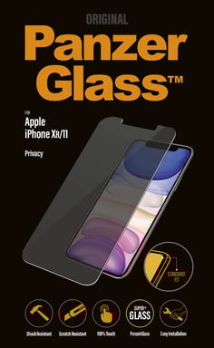 PanzerGlass ® Privacy Screen Protector iPhone 11 | XR | Standard Fit Protector de pantalla Apple 1 pieza(s)