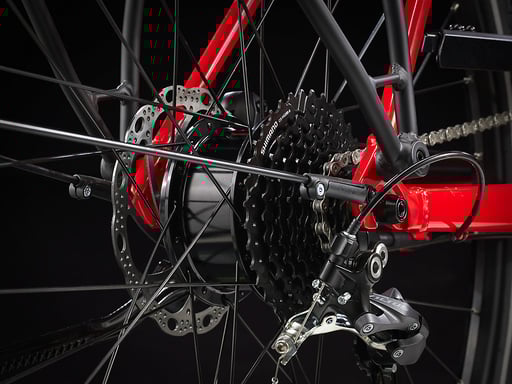 Trek Bikes FX+ 2 Rojo Aluminio S 17,7 kg Ión de litio