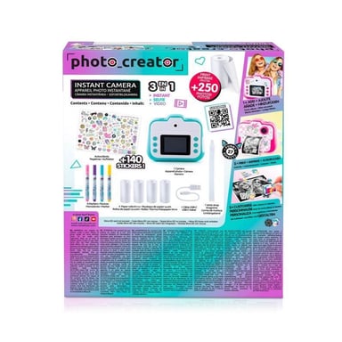 Canal Toys - Creator - Appareil Photo Instantané - Rose - CLK 055