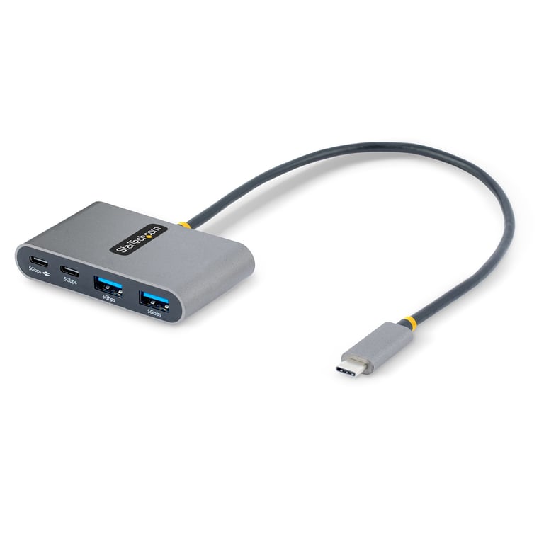 StarTech.com Hub USB C vers 2 ports USB C + 2 ports USB A avec Power Delivery - vue 2