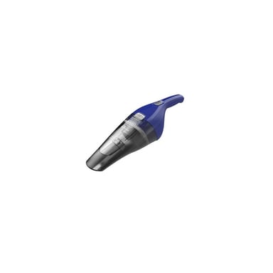 Black & Decker NVC115WA aspirapolvere da tavolo Blu, Grigio Senza sacco