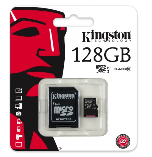 Carte mémoire micro SD 128 Go