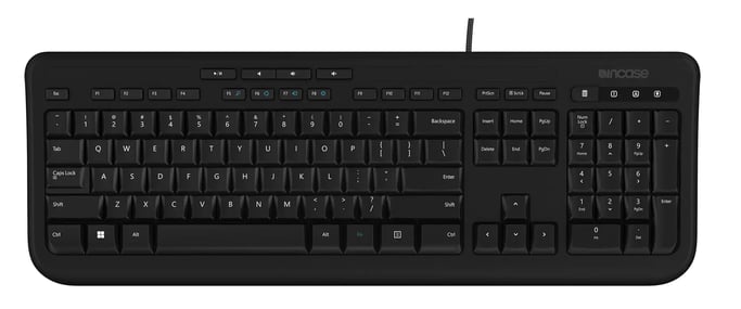 Incase Designed by Microsoft Teclado con cable 600