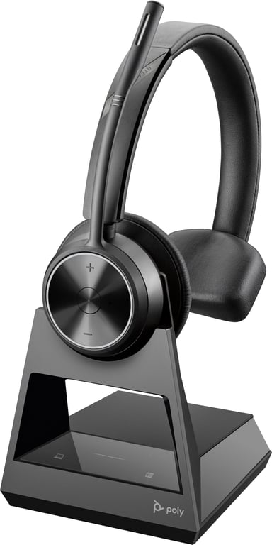 Poly Savi 7310 Savi 7300 series micro casque sur oreille DECT sans fil USB A via adaptateur DECT certifié UC - vue 2