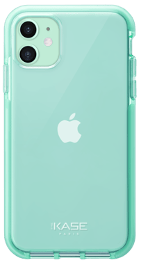 Funda trasera de malla deportiva para Apple iPhone 11, Misty Green