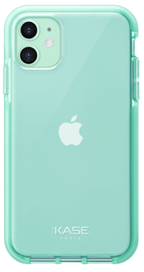 Backcover sportiva in rete per Apple iPhone 11, verde nebbia