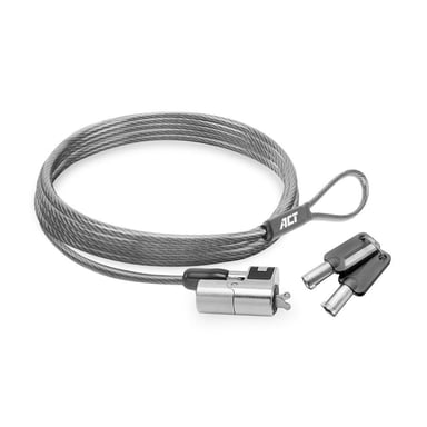 ACT AC9040 cable antirrobo Metálico 2 m