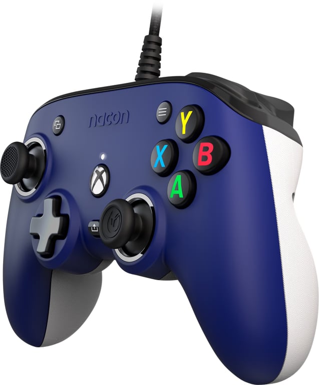 NACON Pro Compact Azul USB Gamepad Analógico/Digital Xbox Series S, Xbox Series X, PC, Xbox One