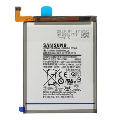 Samsung Galaxy A70 Batteria interna 4500mAh Originale EB-BA705ABU Bianco