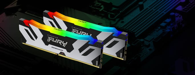 Kingston Technology FURY 32GB 6400MT/s DDR5 CL32 DIMM (Kit de 2) Renegade RGB