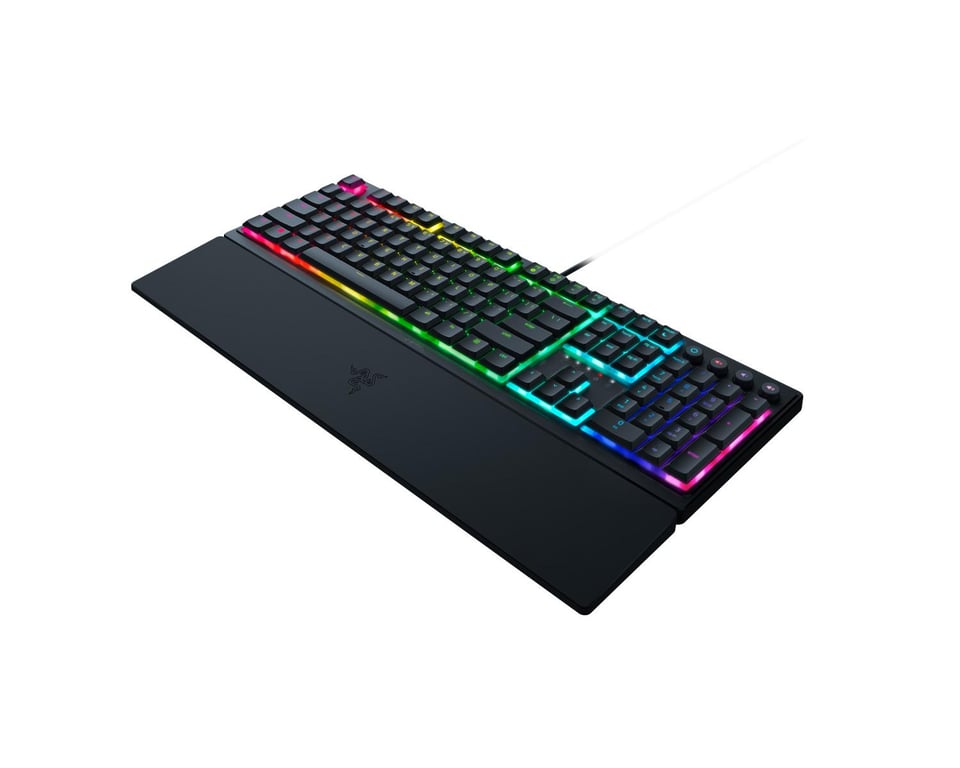 Clavier Gaming Razer Ornata V3 – Mécha-Membrane, Repose-Poignet Magnétique, RGB - vue 2