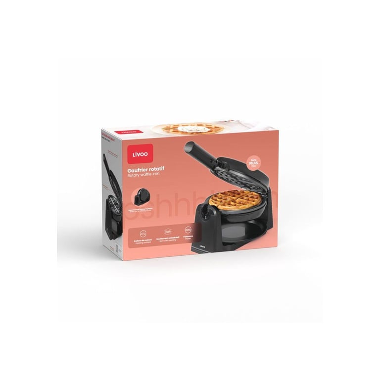 Livoo Gaufrier rotatif DOP252 - vue 4