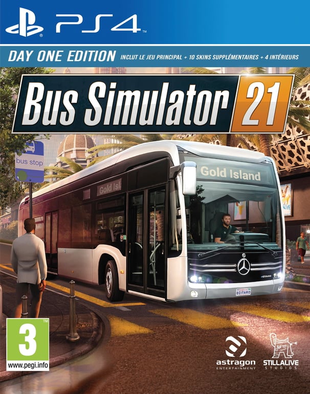 Bus Simulator 21 Day One Edition Jeu PS4 - vue 3