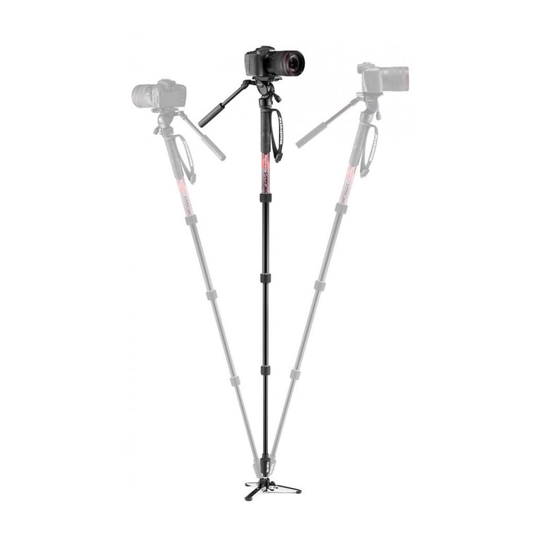 Monopode Vidéo Manfrotto MVMELMIIA 4 LIVE – Système de Tête Fluide - vue 3