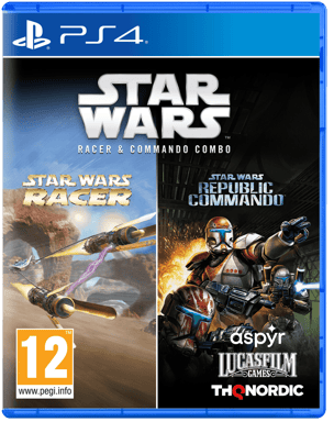 Star Wars Racer e Comando PS4