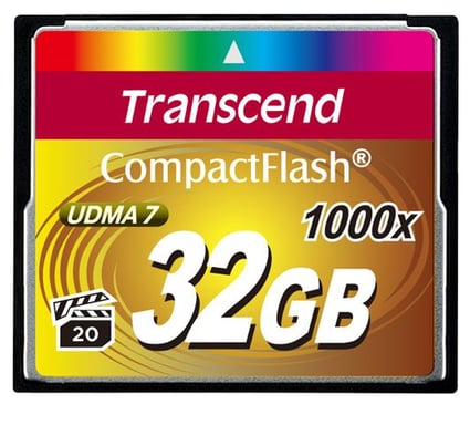 Transcend 1000x CompactFlash 32GB 32 Go MLC