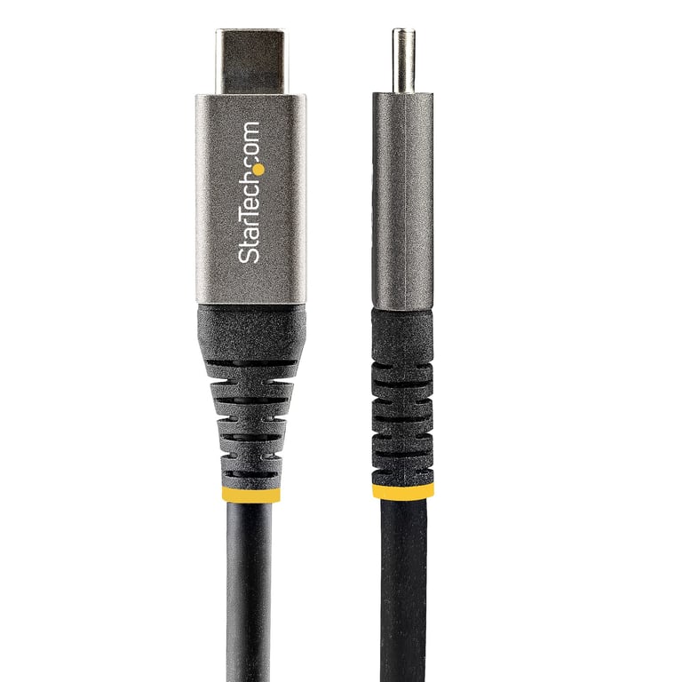 StarTech.com - USB31CCV1M - USB C 10Gbps 1m - USB-IF Certified - USB 3.1/3.2 Gen 1 Type-C 100W PD Cable
