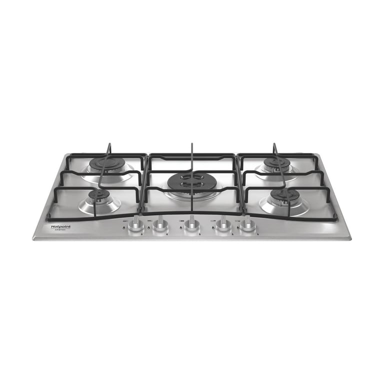 Hotpoint PCN R753N TIXHA 5 brûleurs 75 cm acier inoxydable Neuf