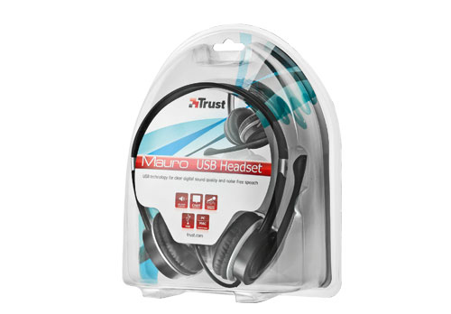 Casque Trust Mauro – Appels/Musique, Filaire, 75 g - vue 4