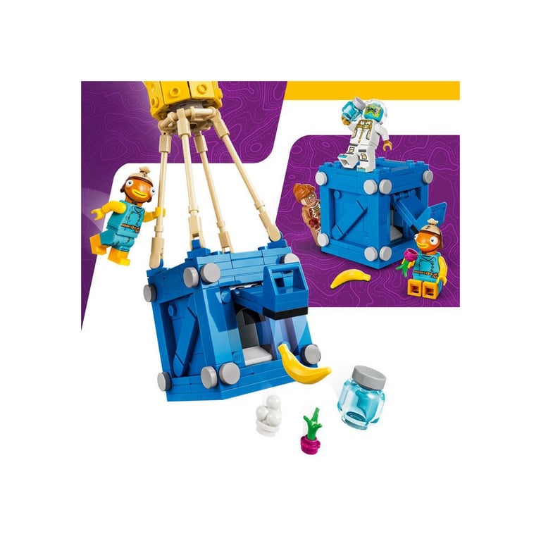 LEGO Fortnite 77080 Ravitaillement Supply Drop 314 pièces 3 mini-figurines - Neuf