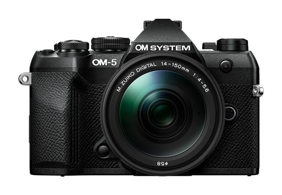 OM System OM-5 Mark II & M.Zuiko Digital 14-150mm F4-5.6 II lens, Noir