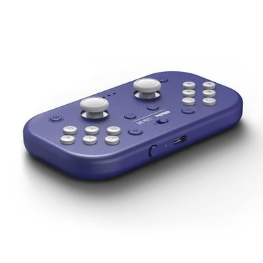 8BitDo Lite SE Purple Edition Mando Bluetooth para Nintendo Switch, Raspberry, Android y Windows