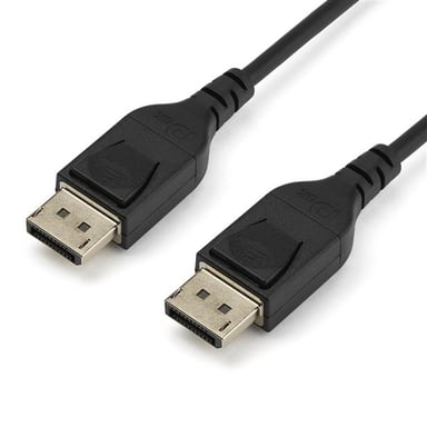 StarTech.com Cable DisplayPort 1.4 de 1m - Certificado VESA - 8K 60Hz - HBR3 - HDR - Super HD - Cable Delgado de Monitor DP a Conector DP - UltraHD 4K