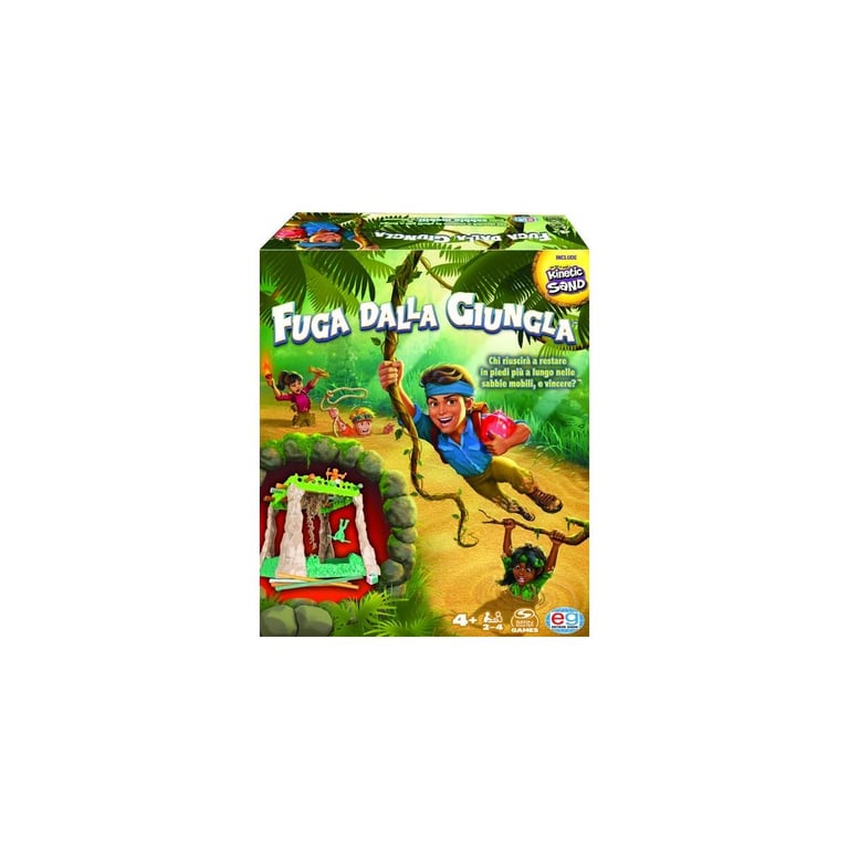 Games Kinetic Sand Fuga Dalla Giungla