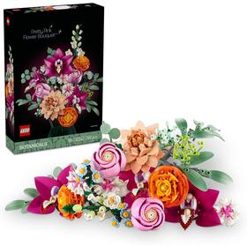 LEGO Botanique 10342 Le joli bouquet de fleurs roses - vue 5