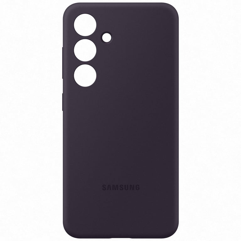 Samsung Silicone Case Dark Violet coque de protection pour téléphones portables 15,8 cm (6.2 ) Housse Samsung Galaxy S24 - Neuf