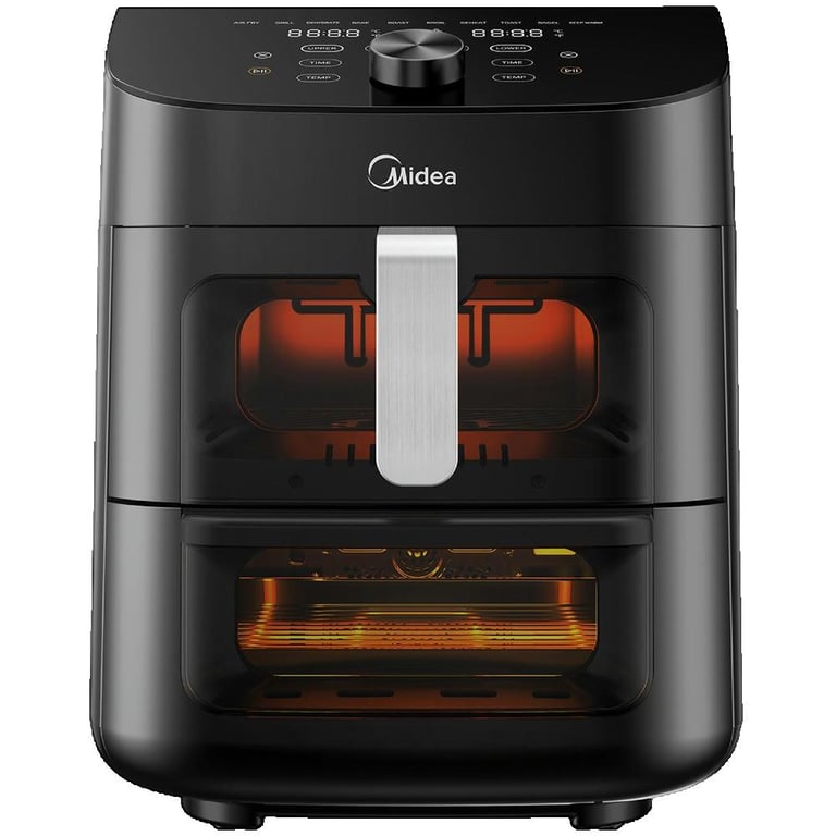 Midea MAD1100DADK friteuse Double 11 Autonome Friteuse d'air chaud - vue 2