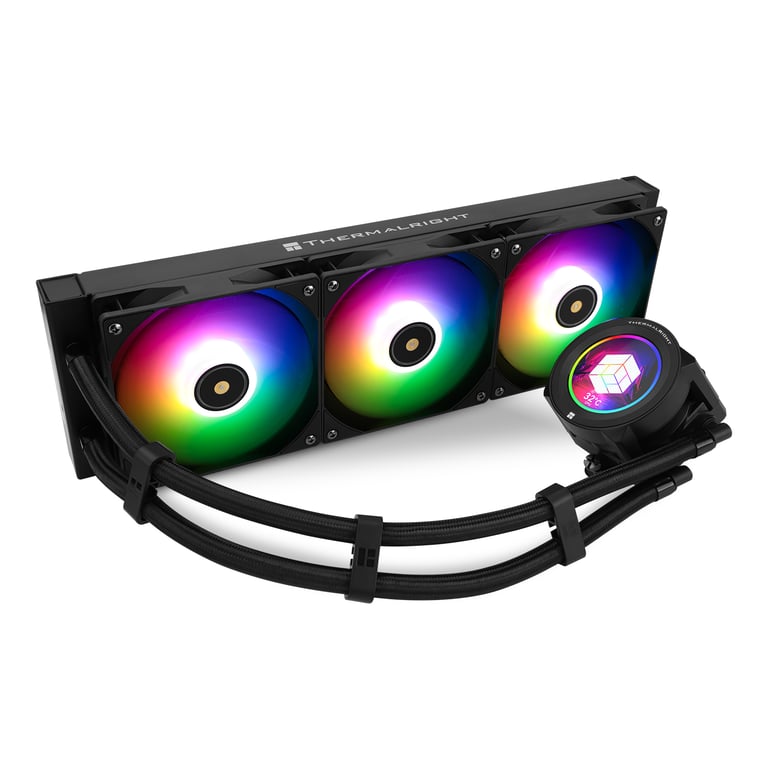 Thermalright Refroidissement Liquide CORE VISION 360 360mm 3 Ventilateurs ARGB LCD IPS