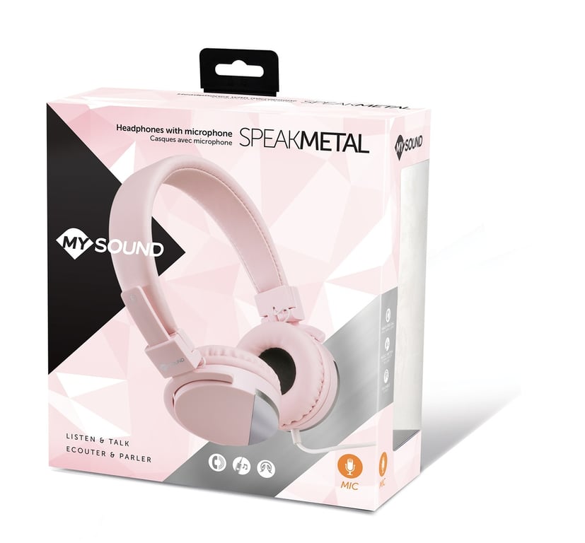 Meliconi MySound Speak Metal Casque Avec fil Arceau AppelsMusique Neuf - vue 5
