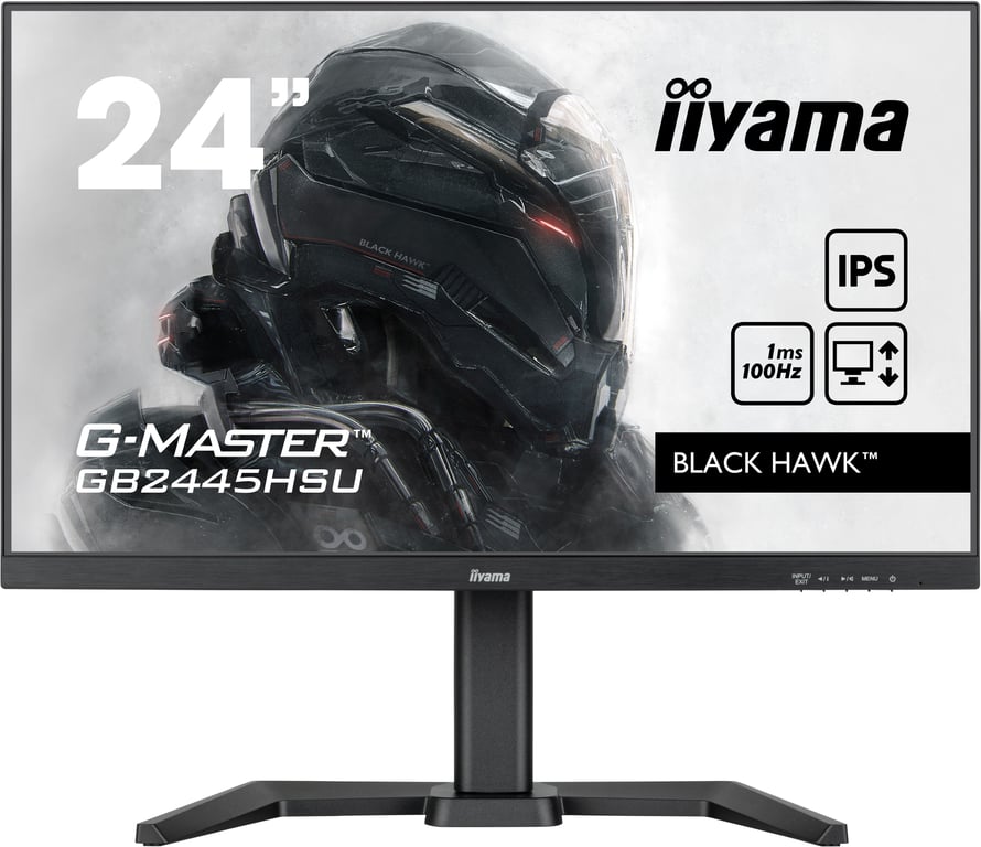 iiyama G MASTER GB2445HSU B1 écran plat de PC 61 cm 24 1920 x 1080 pixels Full HD LED Neuf