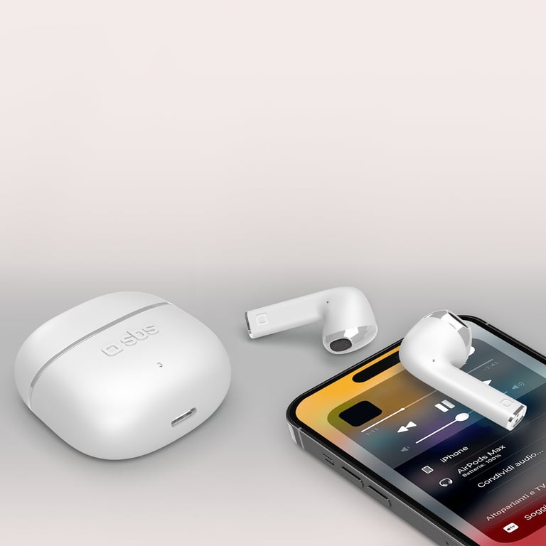 Casque True Wireless Stereo SBS One Color – Bluetooth, Appels/Musique, TWS - vue 4