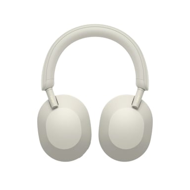 Sony WH-1000XM5 Auriculares Inalámbrico y alámbrico Diadema Llamadas/Música Bluetooth Plata, Blanco
