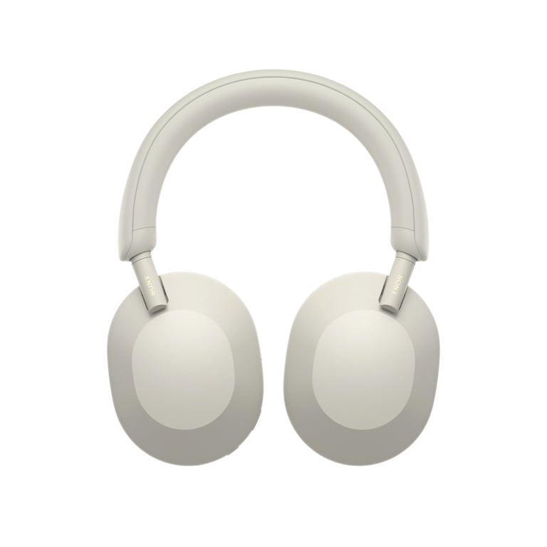 Sony WH-1000XM5 Écouteurs Avec fil &sans fil Arceau Appels/Musique Bluetooth Argent, Blanc