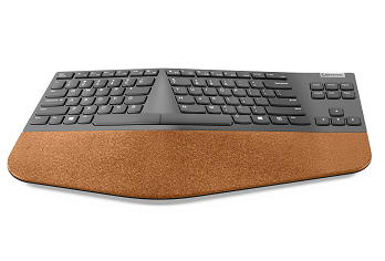 Lenovo Go Wireless Split clavier Bureau RF sans fil Espagnole Gris