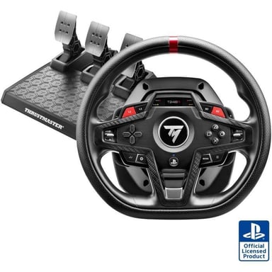 Volant PC - T248R - Ergonomique et polyvalent - 280 mm - Noir