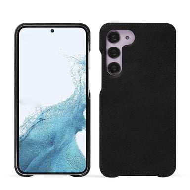 Coque cuir Samsung Galaxy S23 -  - Noir - Cuir lisse premium
