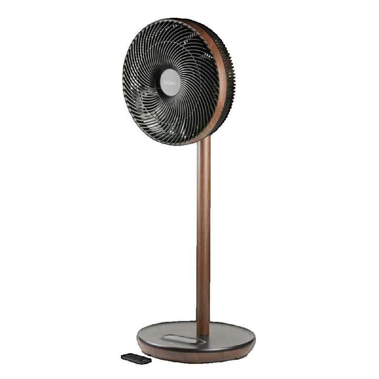 Ventilateur sur pied DOMO DO8155 Wood Style Ø 33 cm Oscillation 3D - vue 2