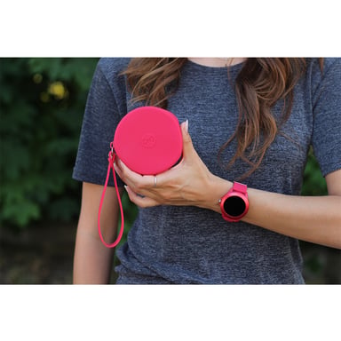 Forever Colorum, montre connecté bluetooth 5.0 IP68, Rouge