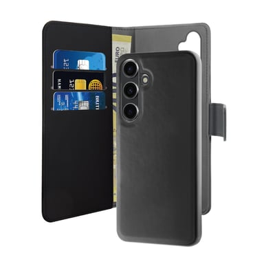 PURO PUSGS24PBOOKC3BLK coque de protection pour téléphones portables 17 cm (6.7'') Étui avec portefeuille Noir