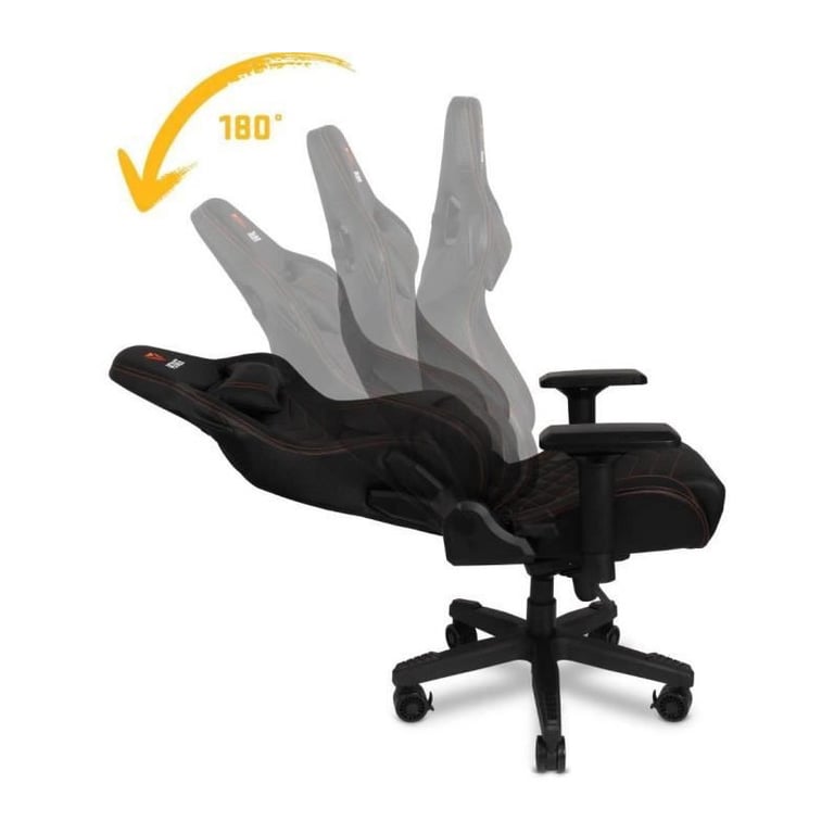 Chaise gaming FORSAGE YENKEE YGC 200BK - vue 4