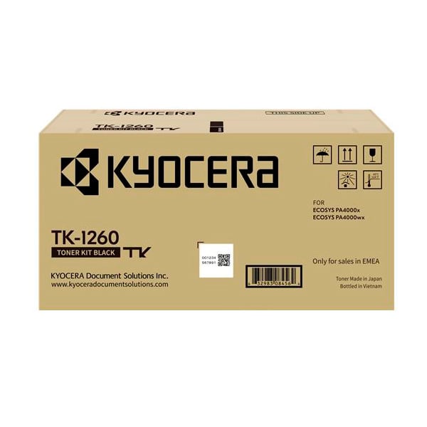 Cartouche de toner originale Kyocera TK1260 1T0C150NL0 Neuf - vue 1