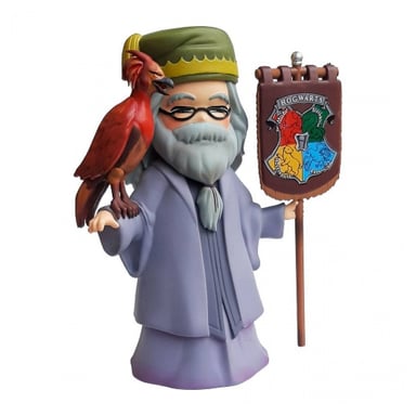 Figuras de PVC de Albus Dumbledore y Fumseck - Colección Premium