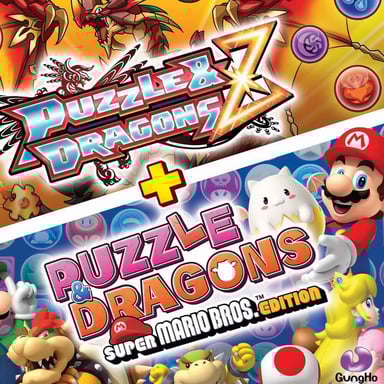 Nintendo Puzzle & Dragons Z + Puzzle & Dragons : Super Mario Bros. Edition Standard Allemand, Anglais, Espagnol, Français, Italien Nintendo 3DS