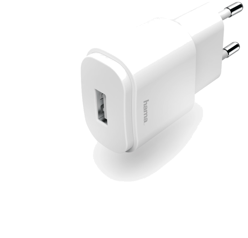 Chargeur, 1,2 A, blanc
